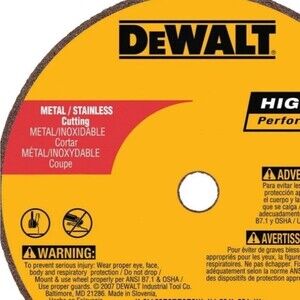 DEWALT DW8711 A60T Wheel 3-Inch X 1/16 Inch X 3/8 inch
